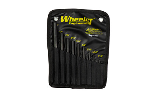 Wheeler Roll Pin Black 9 Piece 710910 Steel