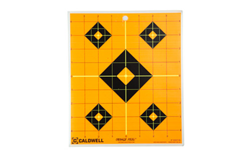 Caldwell Target Sight-in Target 8" Orange/Black 5/Pack 1166102