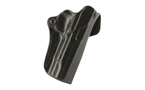 DeSantis Gunhide 019 Mini Scabbard Belt Holster Right Hand Black 1911 Government 019BA21Z0 Leather