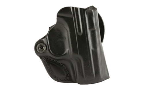 DeSantis Gunhide 019 Mini Scabbard Belt Holster Right Hand Black CZ Rami 019BAH8Z0 Leather