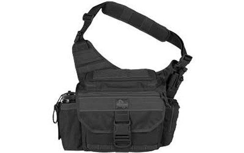 Maxpedition Mongo Versipack Bag Black 12"X4"X9.5" 0439B 1000 Denier Nylon
