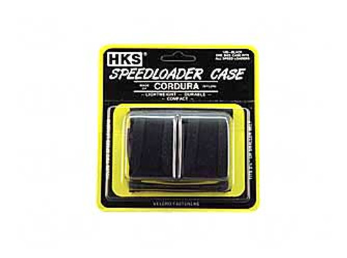 HKS Speedloader Pouch Black Double 100B Cordura HKS Speedloader Pouch Black Double 100B Cordura