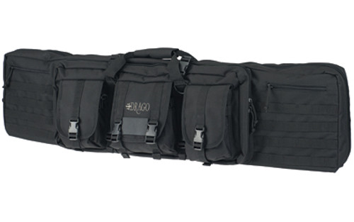 Drago Gear Single Gun Case Rifle Case Black 46" 12-304BL 600 Denier Polyester