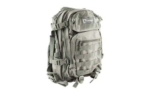 Drago Gear Scout Backpack Backpack Seal Gray 16"x10"x10" 14-305GY 600 Denier Polyester