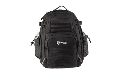 Drago Gear Defender Backpack Backpack Black 14-310BL 600 Denier Polyester