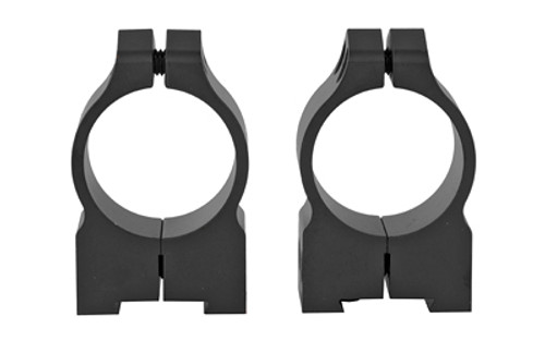Warne Fixed Ring 1" Med Black CZ 527 1B1M Matte Warne Fixed Ring 1" Med Black CZ 527 1B1M Matte