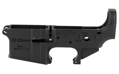 CMMG MK4 Semi-automatic Stripped Lower Receiver 223 Remington 556NATO N/A Black N/A 55CA102-AB Cerakote