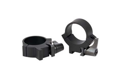 Warne 7.3 Series Permanent Ring 1" Med Black 721LM Matte Warne 7.3 Series Permanent Ring 1" Med Black 721LM Matte