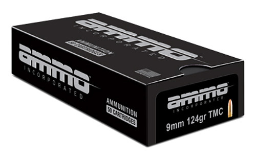 Ammo Inc Signature 9MM 124Gr Total Metal Coating 50 1000 9124TMC-A50