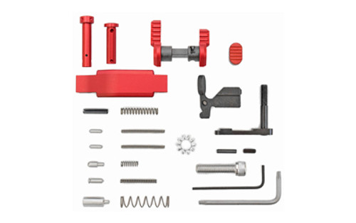 Armaspec Lower Parts Kit Red ARM252-RED