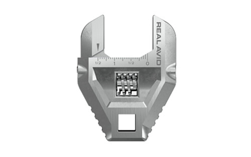 Real Avid Master-Fit Adjustable Wrench Tool Silver AVMFAW Real Avid Master-Fit Adjustable Wrench Tool Silver AVMFAW