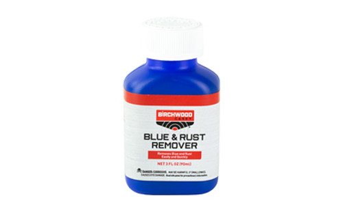 Birchwood Casey Blue & Rust Remover Liquid 3oz Rust & Blue Rmvr Blister Card BC-16125