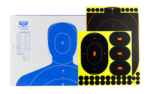 Birchwood Casey SOK-2 Shoot-N-C Target 12x18", 9", 4" Silhouette Kit 2-12"x18", 2-9", 6-4" BC-34602