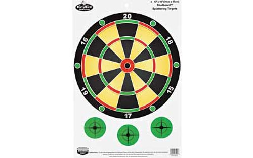 Birchwood Casey Pregame Game Target 12"x18" Shotboard 8 Targets BC-35562
