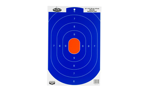 Birchwood Casey Dirty Bird Target 12" x 18" Blue/Orange Silhouette Target 8 Targets BC-35718