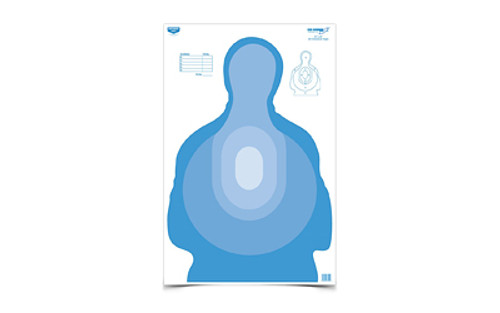 Birchwood Casey Eze-Scorer Target 23x35" Transitional Blue Paper Target 100 Targets BC-37024