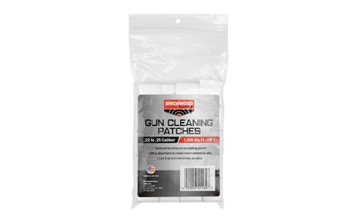 Birchwood Casey Cleaning Patches Patch .22-.25 Caliber BC-41160