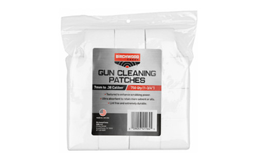 Birchwood Casey Cleaning Patches Patch 7MM-.38 Caliber BC-41164