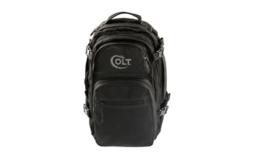 Drago Gear Scout Backpack Colt Backpack Black 16"x10"x10" C14-305BL 600 Denier Polyester