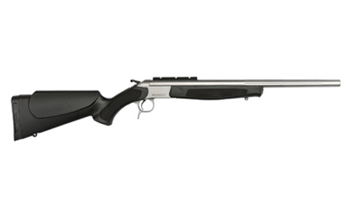 CVA Scout Single Shot Rifle 44 Magnum 22" Silver Ambidextrous Scope Rail 1 Round CR4431S Stainless Synthetic