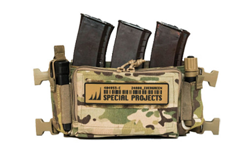 Haley Strategic Partners D3CRM Micro Chest Rig Chest Rig MultiCam D3CRM-1-1-MC Nylon