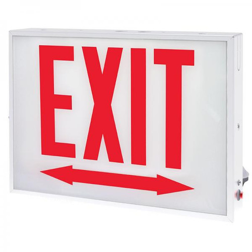 Barron Lighting Group CHIX-WB-RC CHIX Series City of Chicago Steel LED Exit Sign