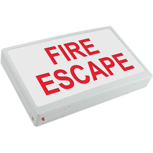 Barron Lighting Group VEX-1-BP-LB-WH-SS313 VEX Specialty Signage Thermoplastic Series