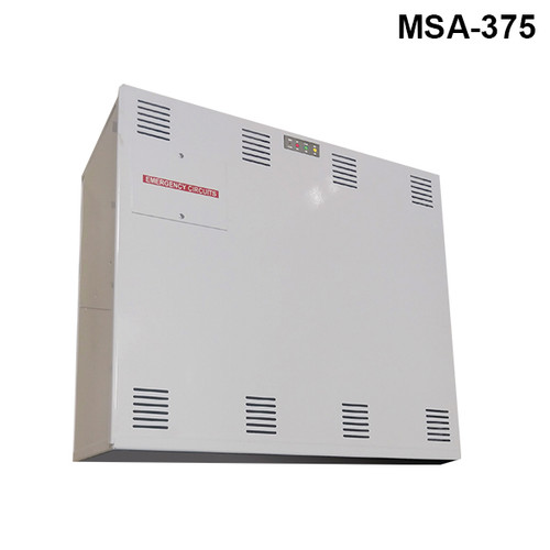 Barron Lighting Group MSA-375 MESA Series Single Phase, Indoor Standby Emergency Lighting Inverter