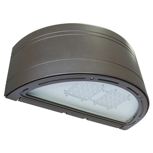 Barron Lighting Group TLED111P-90-VS-4K-BB TLED111P Series Half Round Wall Sconce, 27-56W, 2155-4873 Lumens