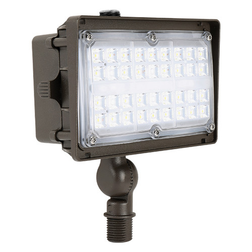 Barron Lighting Group FXA-15-W-VS-3K-BR-YK FXA 15-45W Series Small Square Back LED Flood