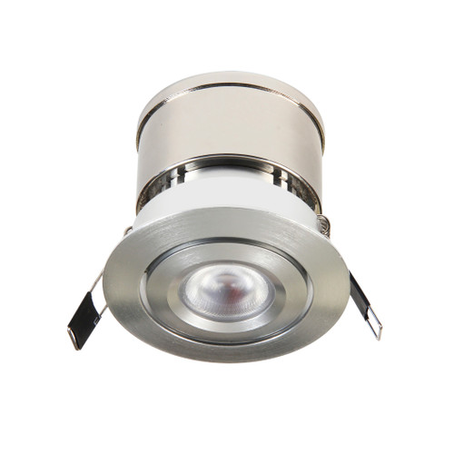 GM Lighting GMR6-120V-IC-FL-W GMR6 Series 120V 6W IC and Damp Location Rated Mini Downlight