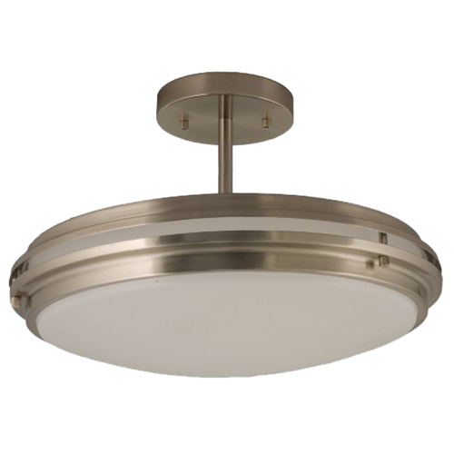 ASL Lighting HDEP White Acrylic Ceiling Indoor Flush & Semi Flush Rounds