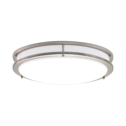 ASL Lighting HDT Smooth White Acrylic Ceiling Indoor Decorative Flush