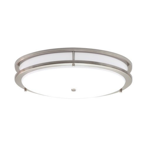 ASL Lighting HDTF Smooth White Acrylic Ceiling Indoor Decorative Flush