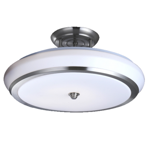ASL Lighting TCRC White Acrylic Ceiling Indoor Flush & Semi Flush Rounds