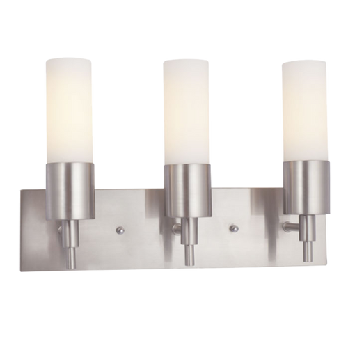 ASL Lighting TLT3 Satin White Glass Indoor Sconce/Mini Pendant LED Lamp Glass Shade Bars