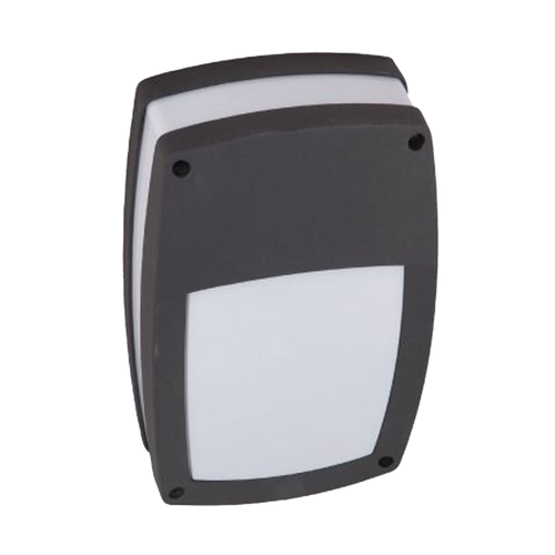 ASL Lighting WCWH White Polycarbonate Ceiling/Sconce Outdoor Caged & Bulkhead