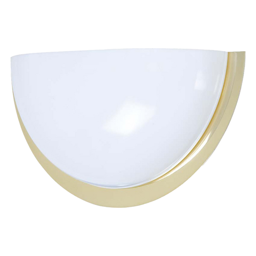 ASL Lighting WQR Opal White Acrylic Indoor Sconce Quarter Sphere Profiles