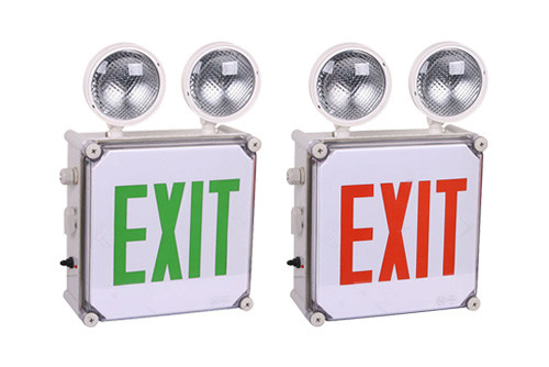 Utopia Lighting WECL Exit & Emergency Combo