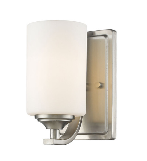 Z-lite 435-1S-BN Brushed Nickel Bordeaux Wall Sconce