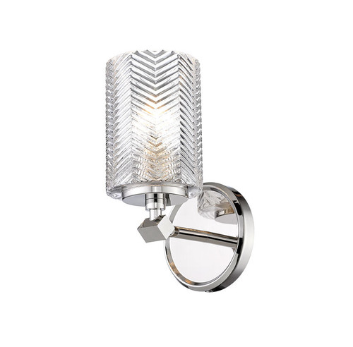 Z-lite 1934-1S-PN Polished Nickel Dover Street Wall Sconce