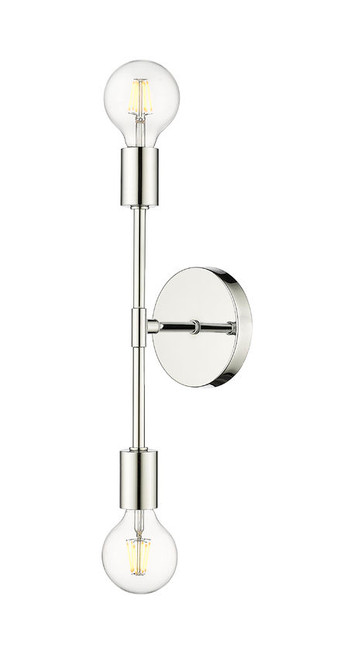 Z-lite 731-2S-CH Chrome Modernist Wall Sconce