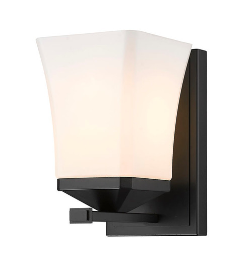 Z-lite 1939-1S-MB Matte Black Darcy Wall Sconce