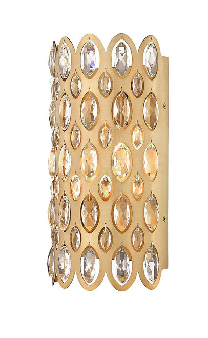Z-lite 822-2S-HB Heirloom Brass Dealey Wall Sconce