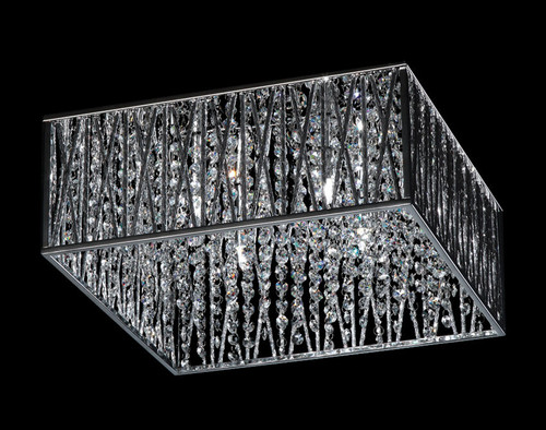 Z-lite 872CH-F Chrome Terra Flush Mount