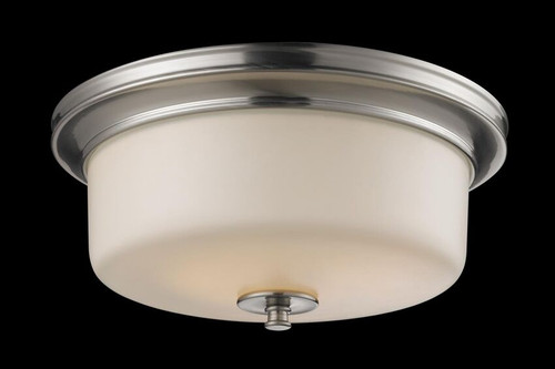 Z-lite 2102F3 Brushed Nickel Cannondale Flush Mount