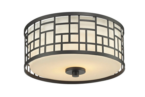 Z-lite 329F12-BRZ Bronze Elea Flush Mount