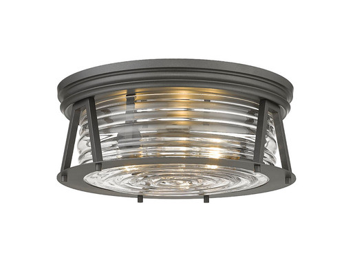 Z-lite 491F3-BRZ Bronze Cape Harbor Flush Mount