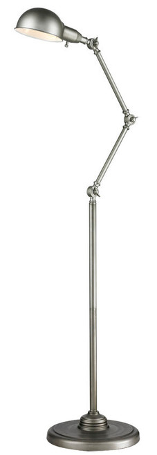 Z-lite FL118-BS Burnished Silver Stuart Floor Lamp Z-lite FL118-BS Burnished Silver Stuart Floor Lamp