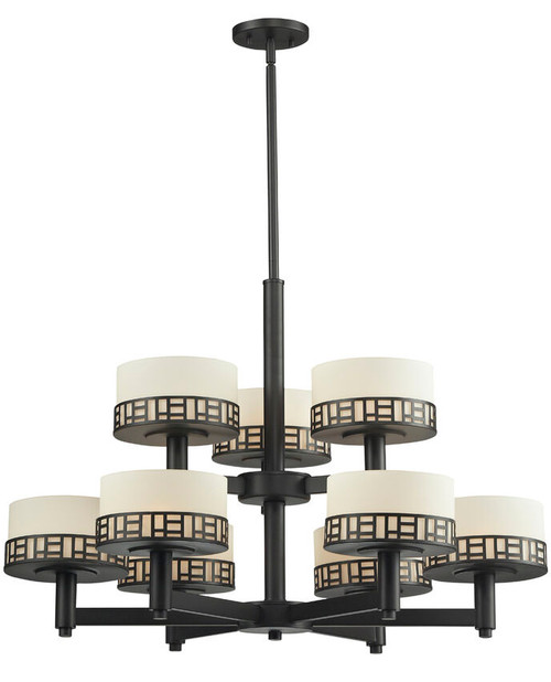 Z-lite 329-9-BRZ Bronze Elea Chandelier